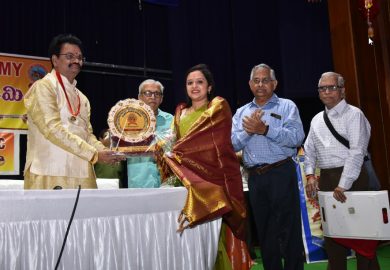 Presentation of Artist of Distinction Award to Mula Srilatha